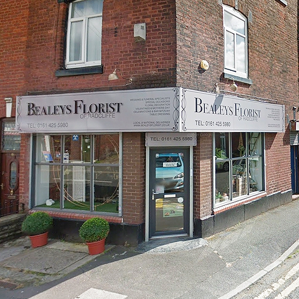 Image of Bealeys Florist shop front