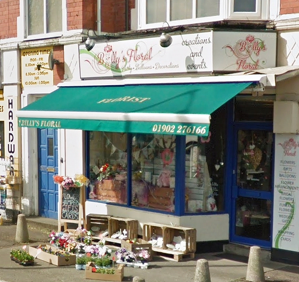 Image of Billys Floral Creations and Events shop front