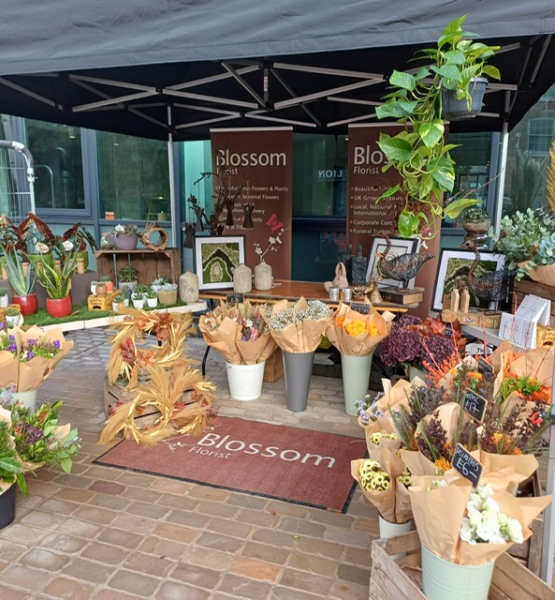 Image of Blossom Flowers shop front