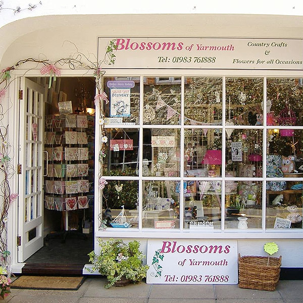 Image of Blossoms Of Yarmouth shop front