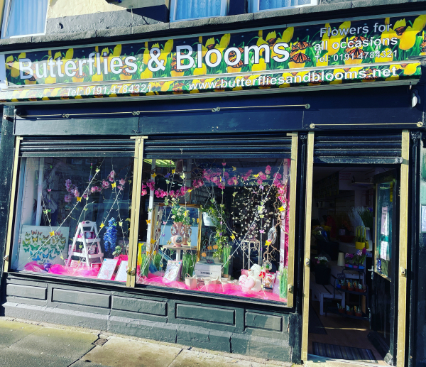 Image of Butterflies and Blooms shop front