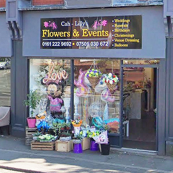 Image of Cah-lillys Flowers and Events shop front