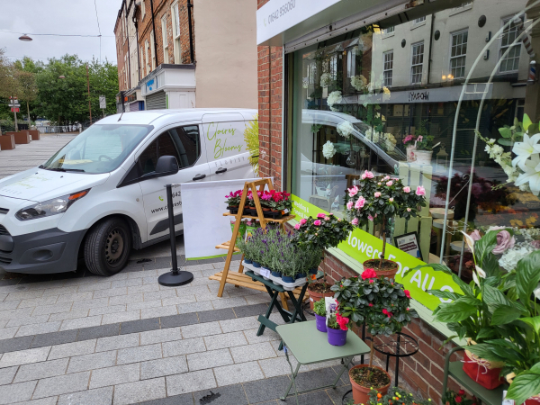 Image of Claires Blooms shop front