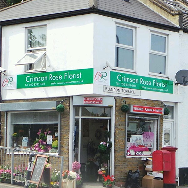 Image of Crimson Rose shop front