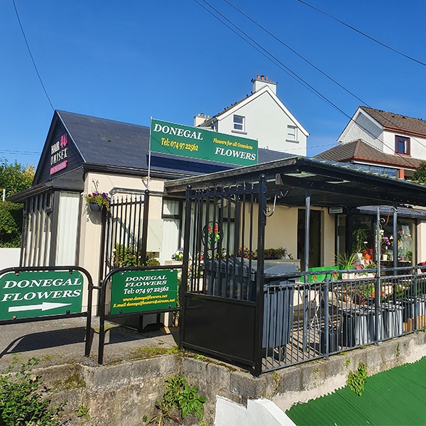 Image of Donegal Flowers shop front
