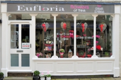 Image of Eufloria Flowers of Thirsk shop front