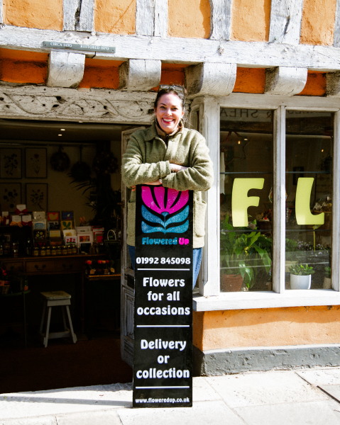 Image of Flowered Up shop front