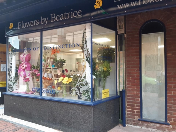 Image of Flowers by Beatrice shop front