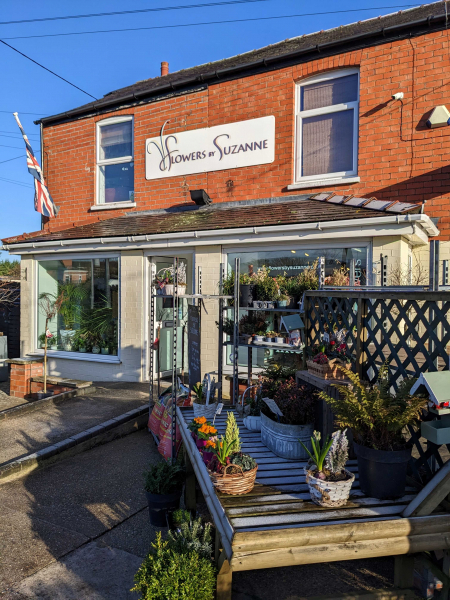 Image of Flowers by Suzanne Ltd shop front