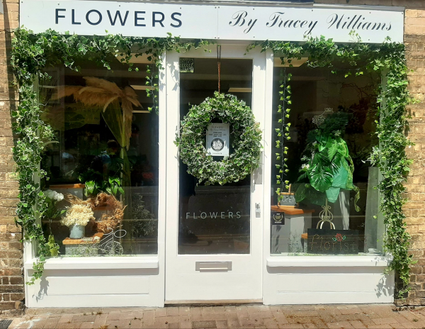 Image of Flowers by Tracey Williams shop front