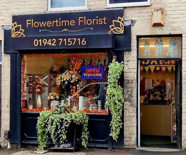 Image of Flowertime Florist shop front