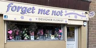 Image of Forget Me not Florist Dundee shop front