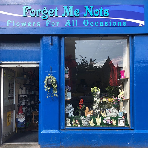 Image of Forget Me Nots - Ayr shop front