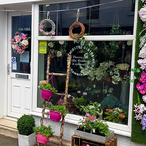 Image of Helen's Flower House  shop front