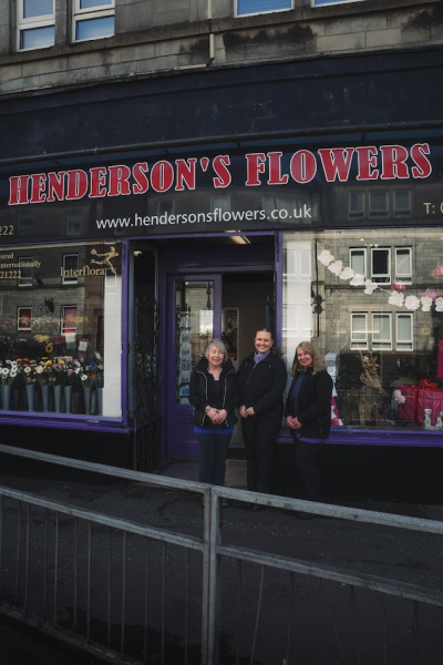 Image of Hendersons Flowers shop front