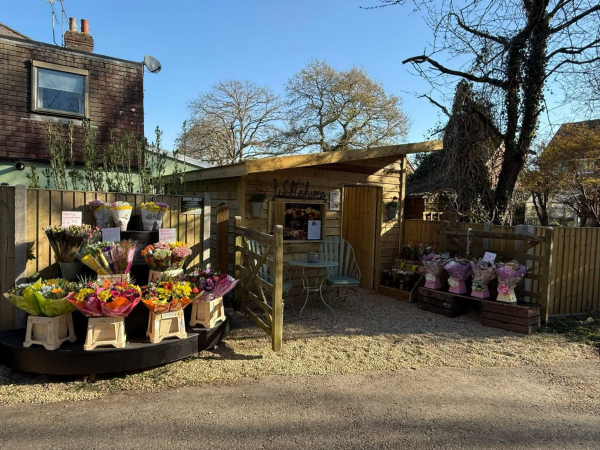 Image of Just Kim at Wiltshires shop front