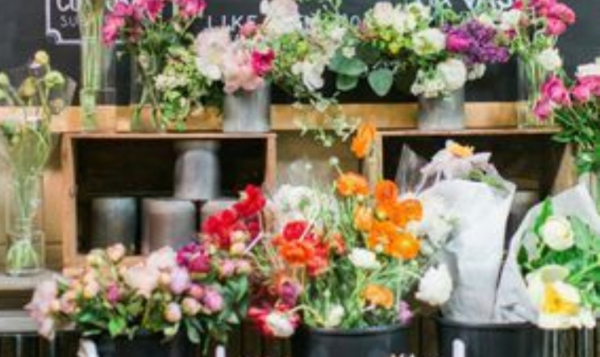 Image of Just Peachy Florist shop front