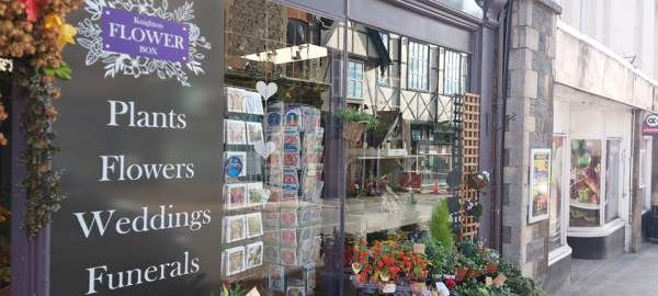 Image of Knighton Flower Box Ltd shop front