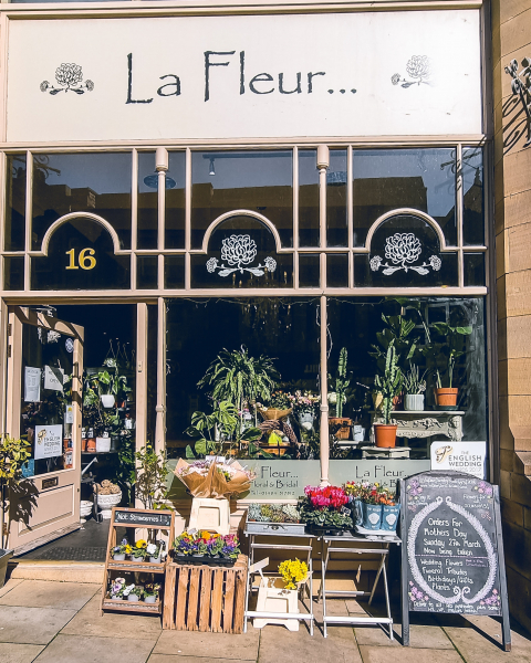 Image of La Fleur Floristry shop front