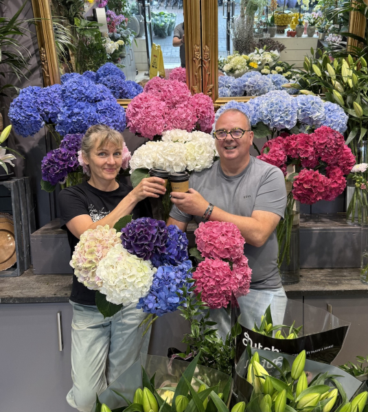 Image of Lamber De Bie Flowers Kilkenny shop front