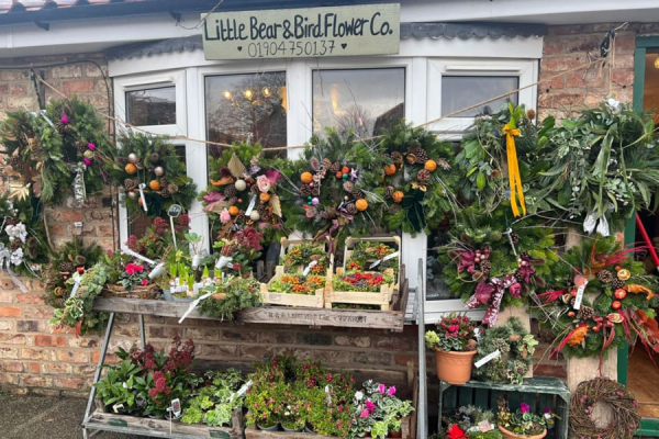 Image of Little Bear and Bird Flower Company shop front