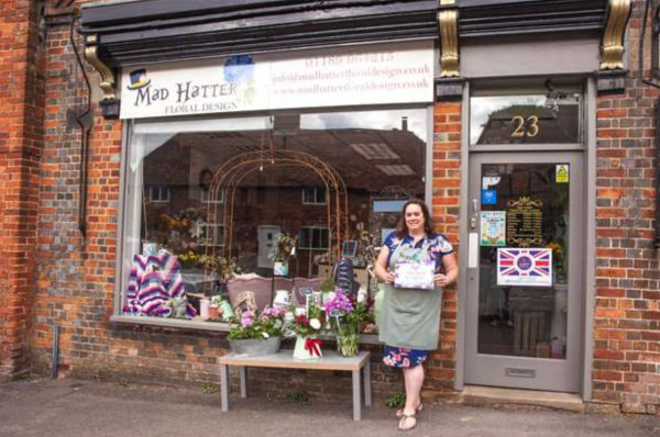 Image of Mad Hatter Floral Design shop front