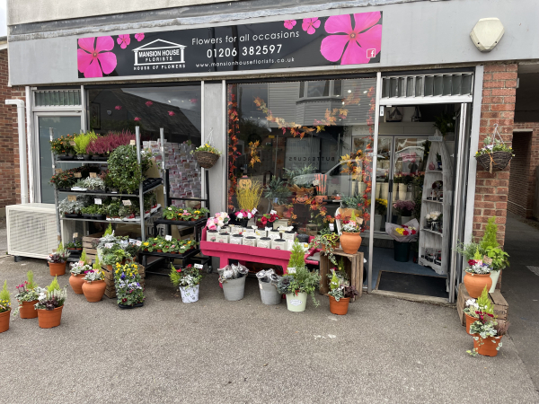 Image of Mansion House Florist House of Flowers shop front