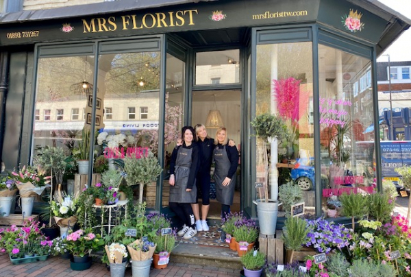 Image of Mrs Florist shop front