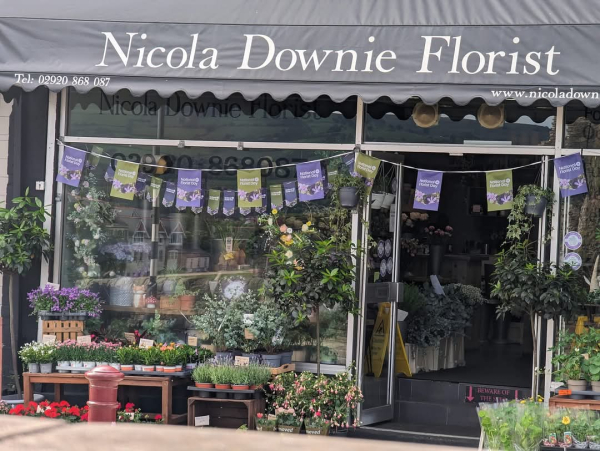 Image of Nicola Downie Florist shop front