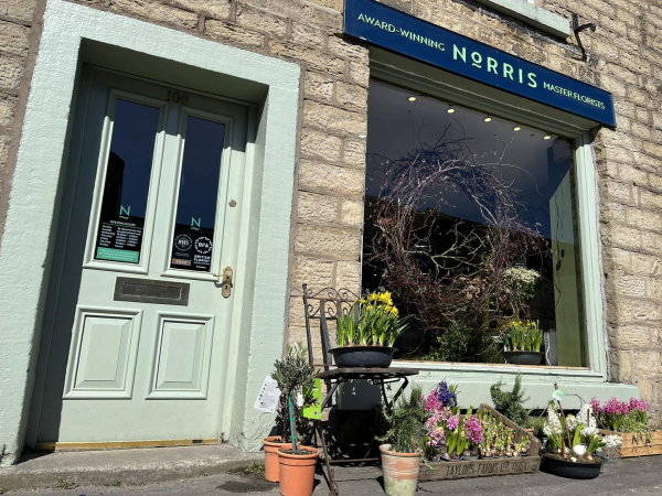 Image of Norris Floristry shop front