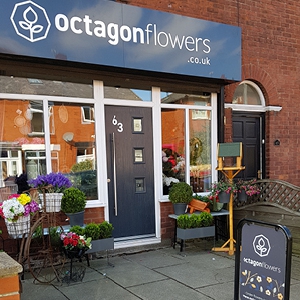 Image of Octagon Flowers shop front