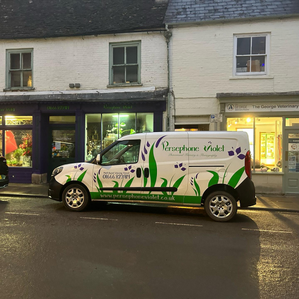 Image of Persephone Violet shop front