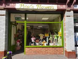 Image of Petals Flowers shop front