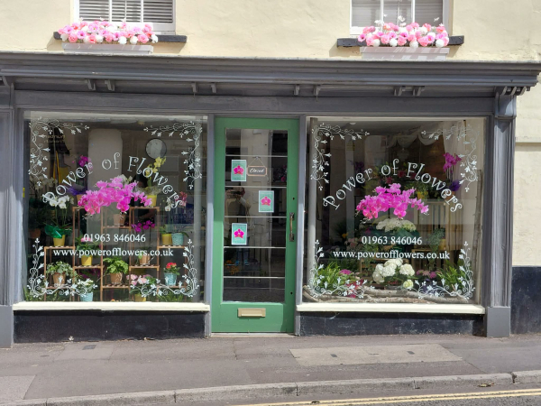 Image of Power of Flowers shop front