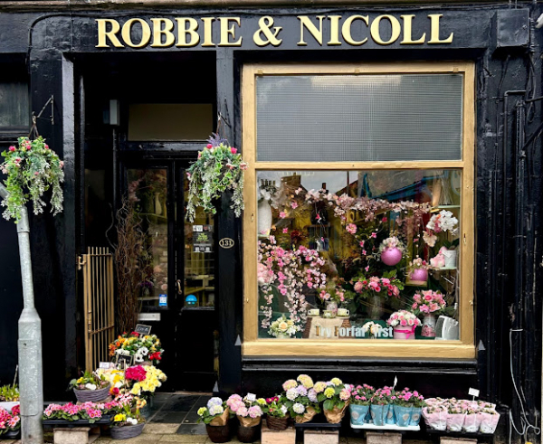 Image of Robbie and Nicoll shop front
