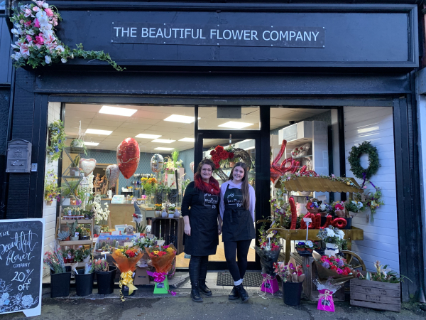 Image of The Beautiful Flower Company shop front