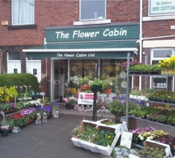 Image of The Flower Cabin shop front