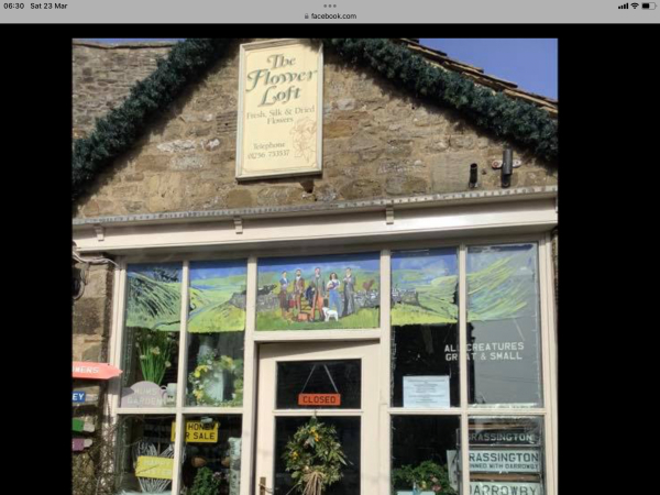 Image of The Flower Loft shop front