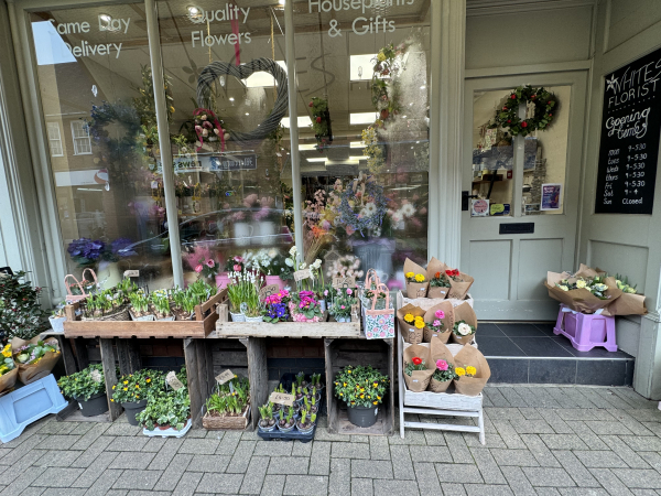 Image of Whites Florist shop front