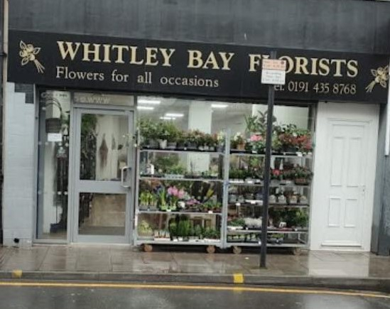 Image of Whitley Bay Florist shop front
