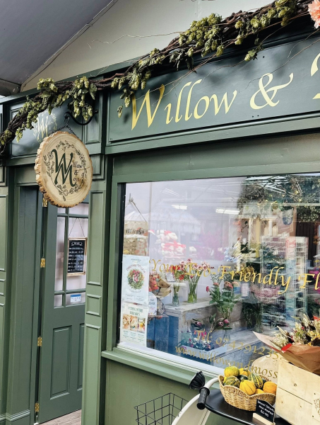 Image of Willow and Moss shop front
