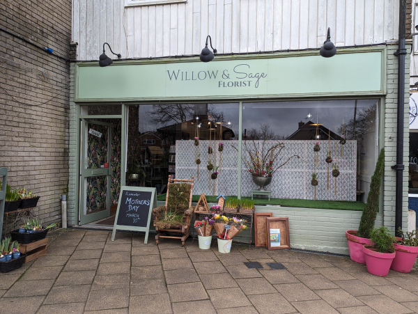 Image of Willow and Sage shop front